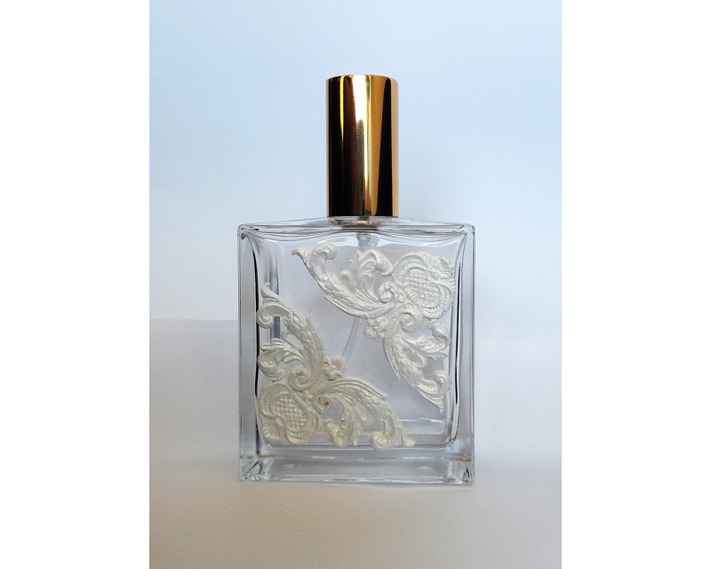 100ml flakón hand made biely 