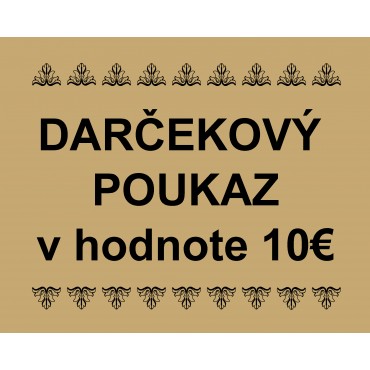 Darčekový poukaz 10€