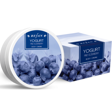 Jogurt a čučoriedka telový krém 200ml