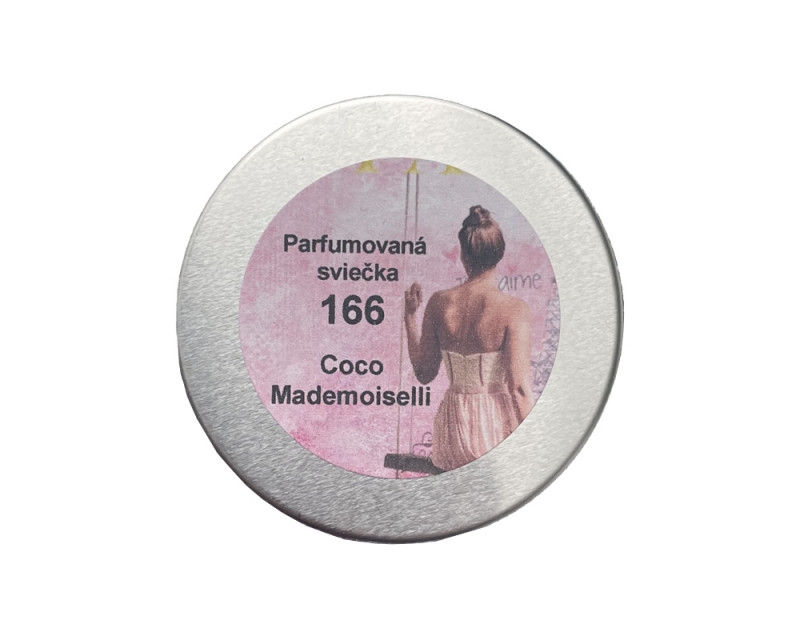 Parfumovaná sviečka 166 Coco Mademoiselli