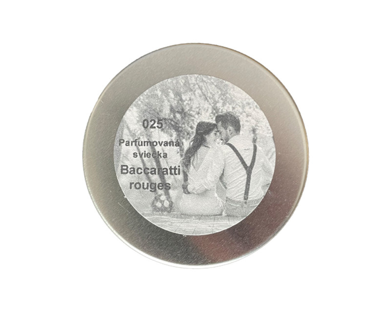 Parfumovaná sviečka 025 Baccaratti Rouge 540